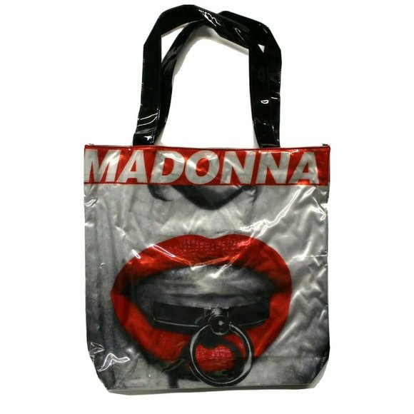Madonna Vinyl PVC Concert Tote Bag - Picture 1 of 4